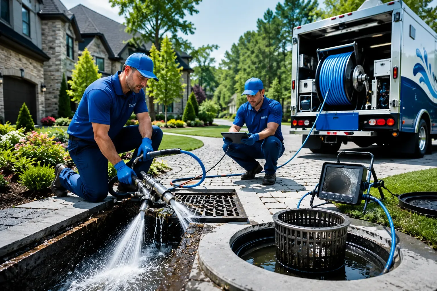 Local outdoor drain cleaning professionals in South Strafford, VT