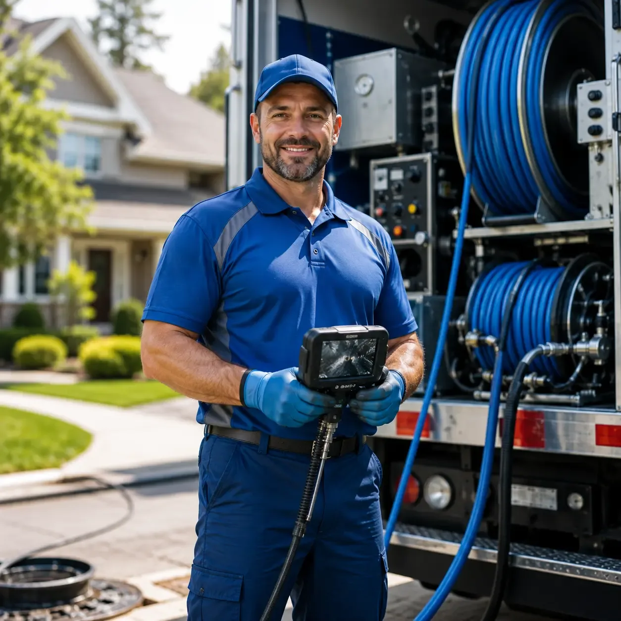 Local outdoor drain cleaning specialists in South Strafford, VT